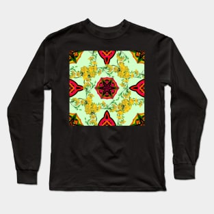 Floral pattern Long Sleeve T-Shirt